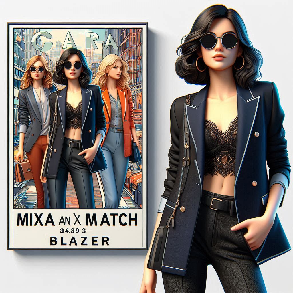 cara mix and match blazer