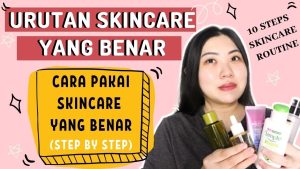 urutan skincare rutin
